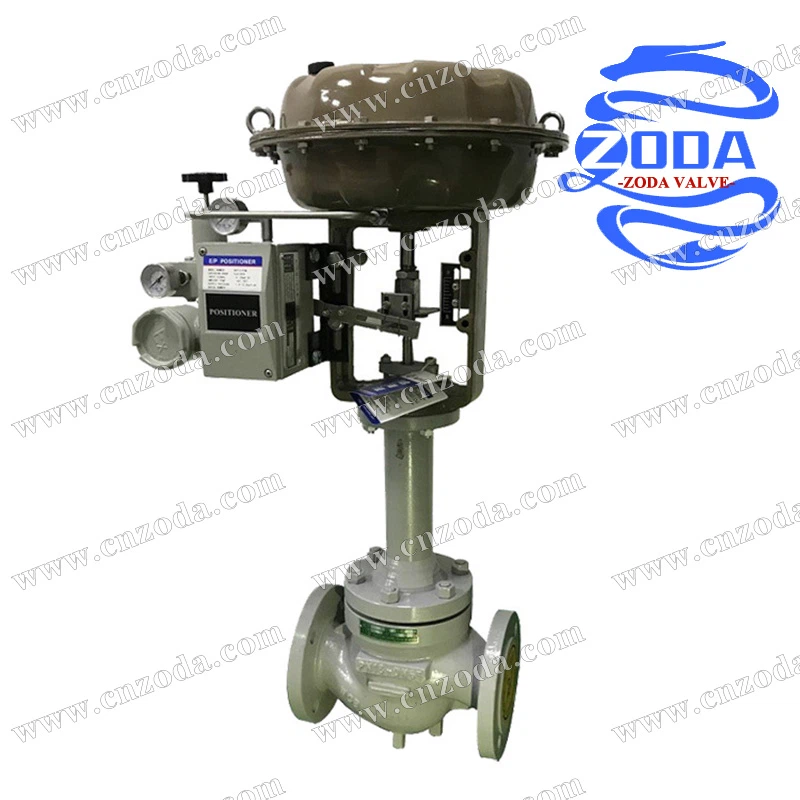Pneumatic Balanced Labyrinth Control Valve
